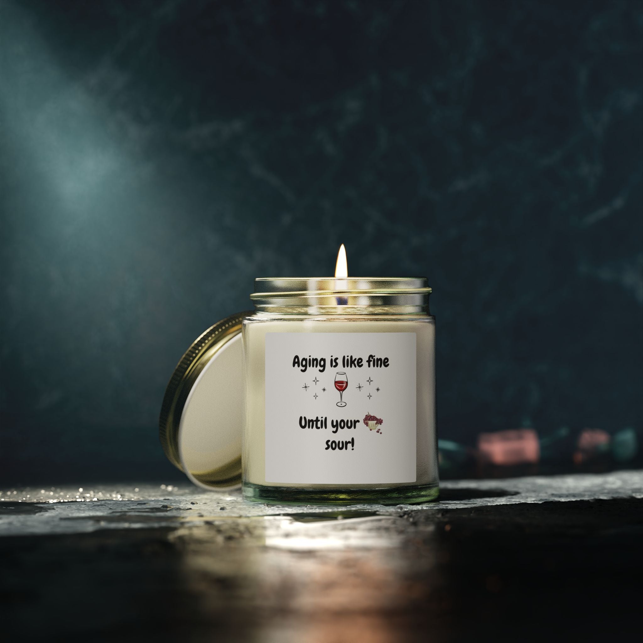 Funny Aging Scented Candle