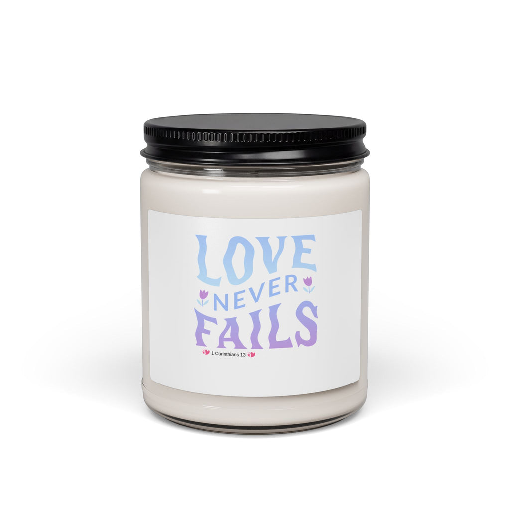 "Love Never Fails" Soy Candle