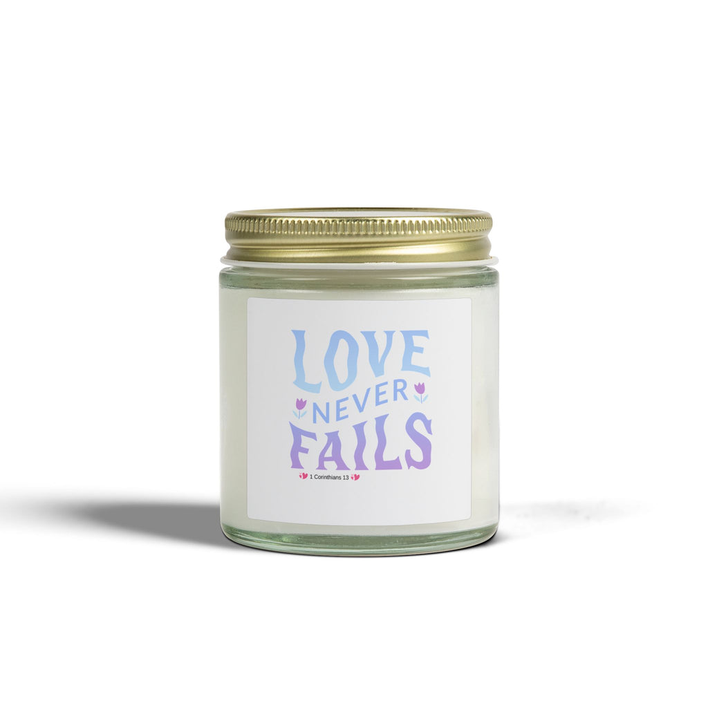 "Love Never Fails" Scented Candle