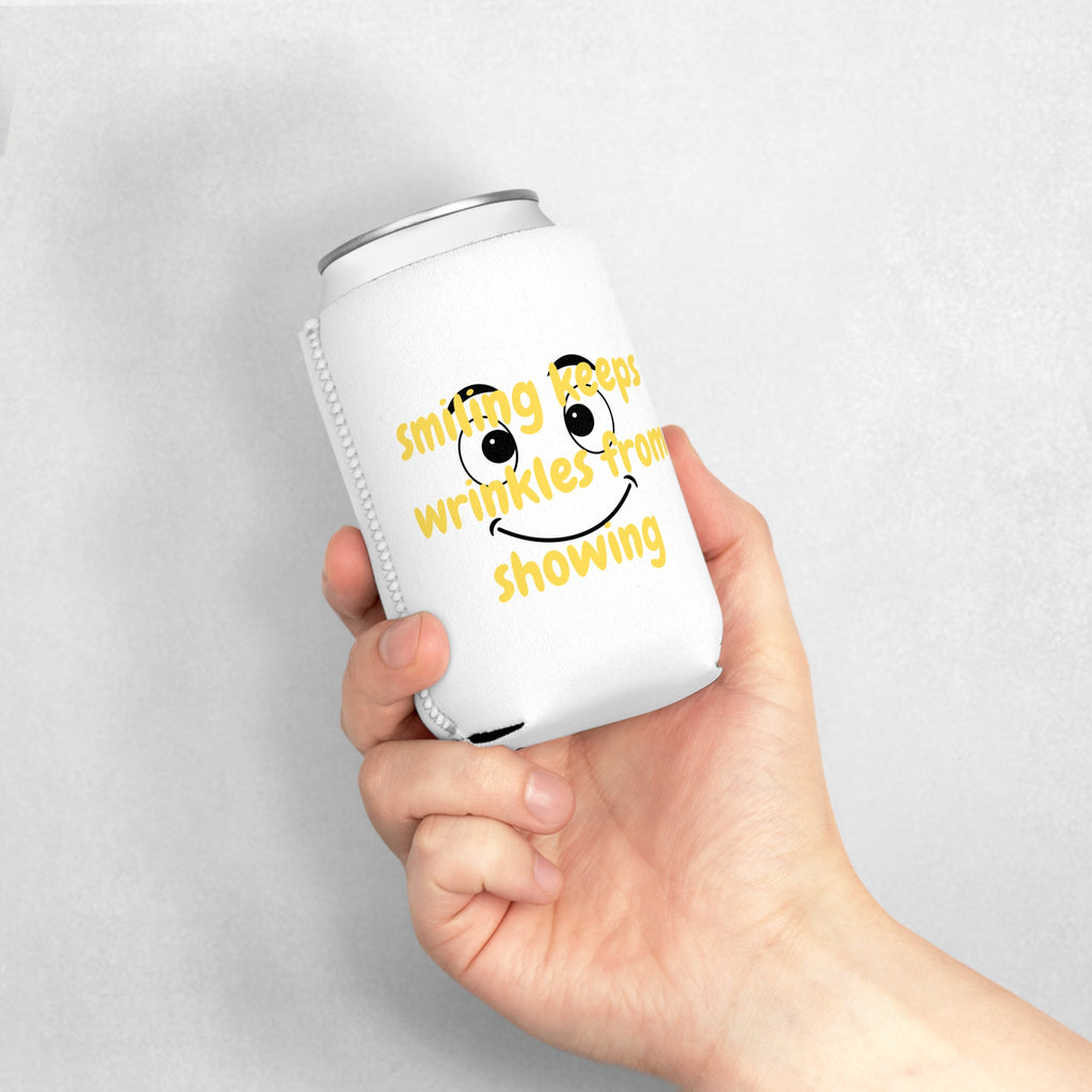 Smiley Can Cooler Sleeve