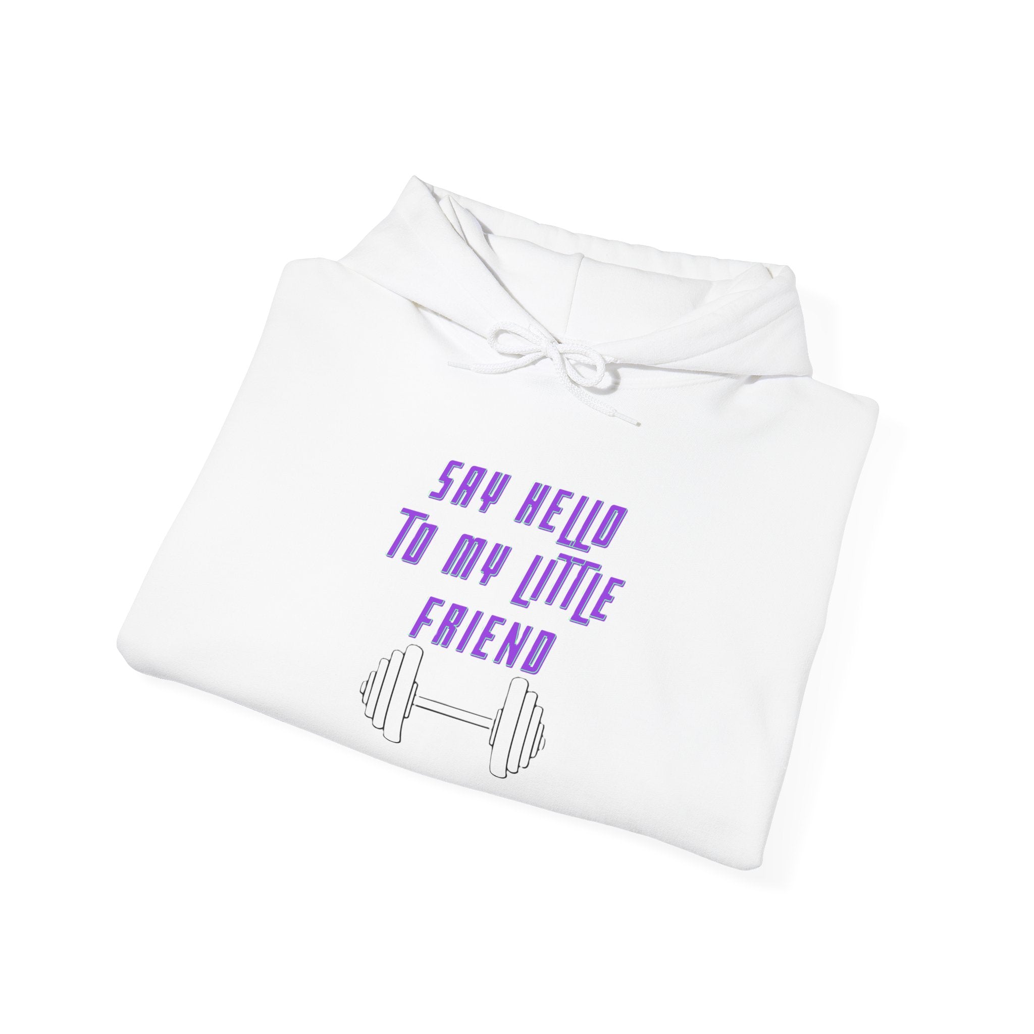 "Say Hello to My Little Friend" Gym Hoodie