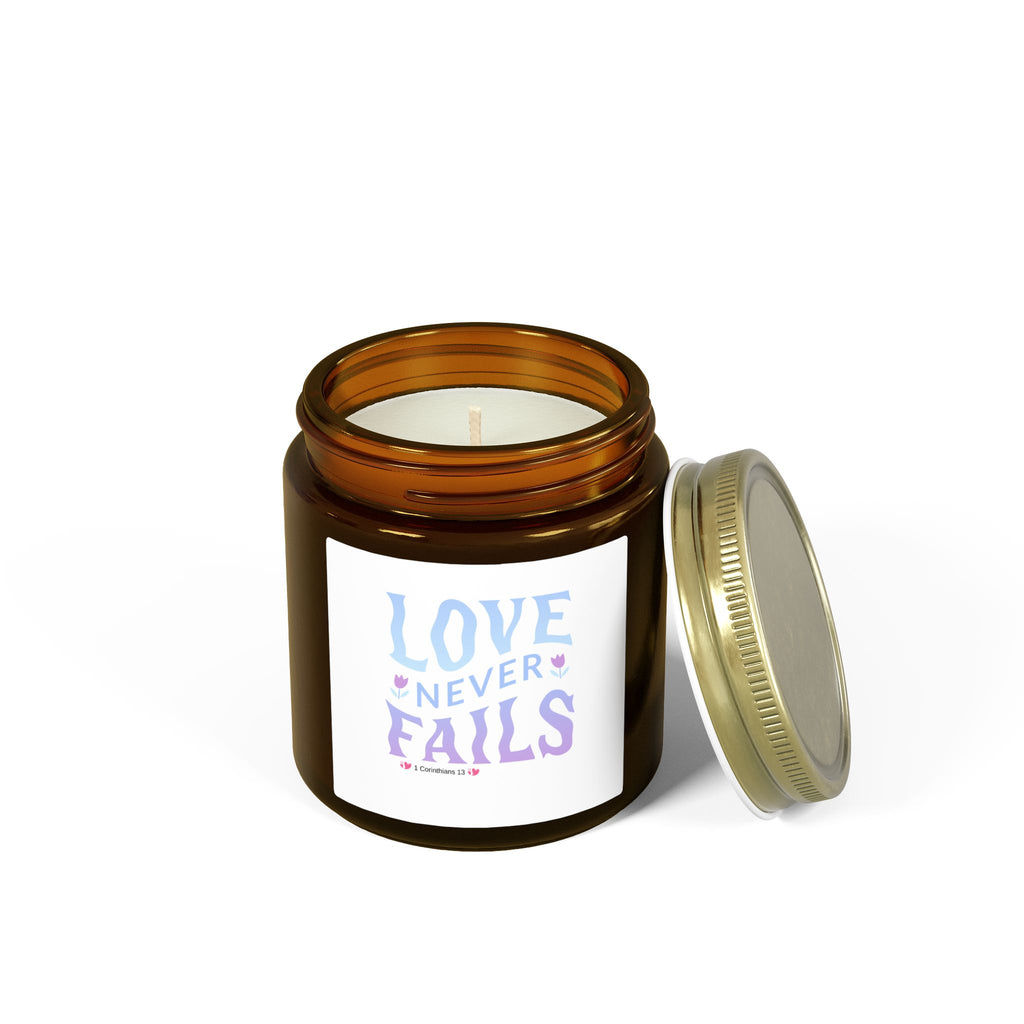 "Love Never Fails" Scented Candle