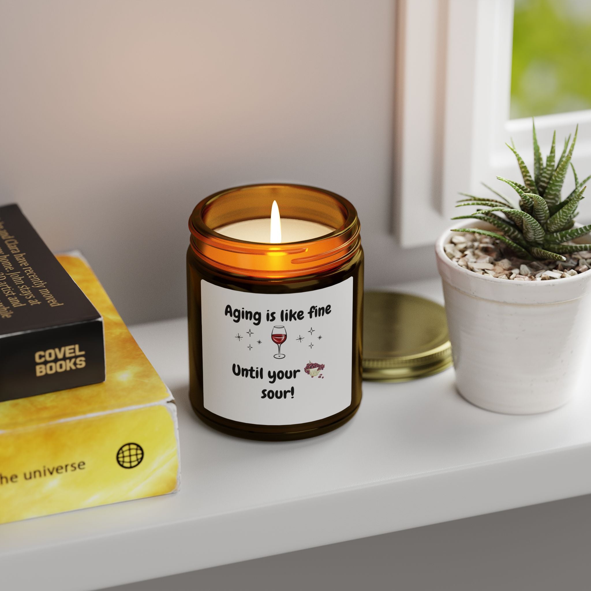 Funny Aging Scented Candle