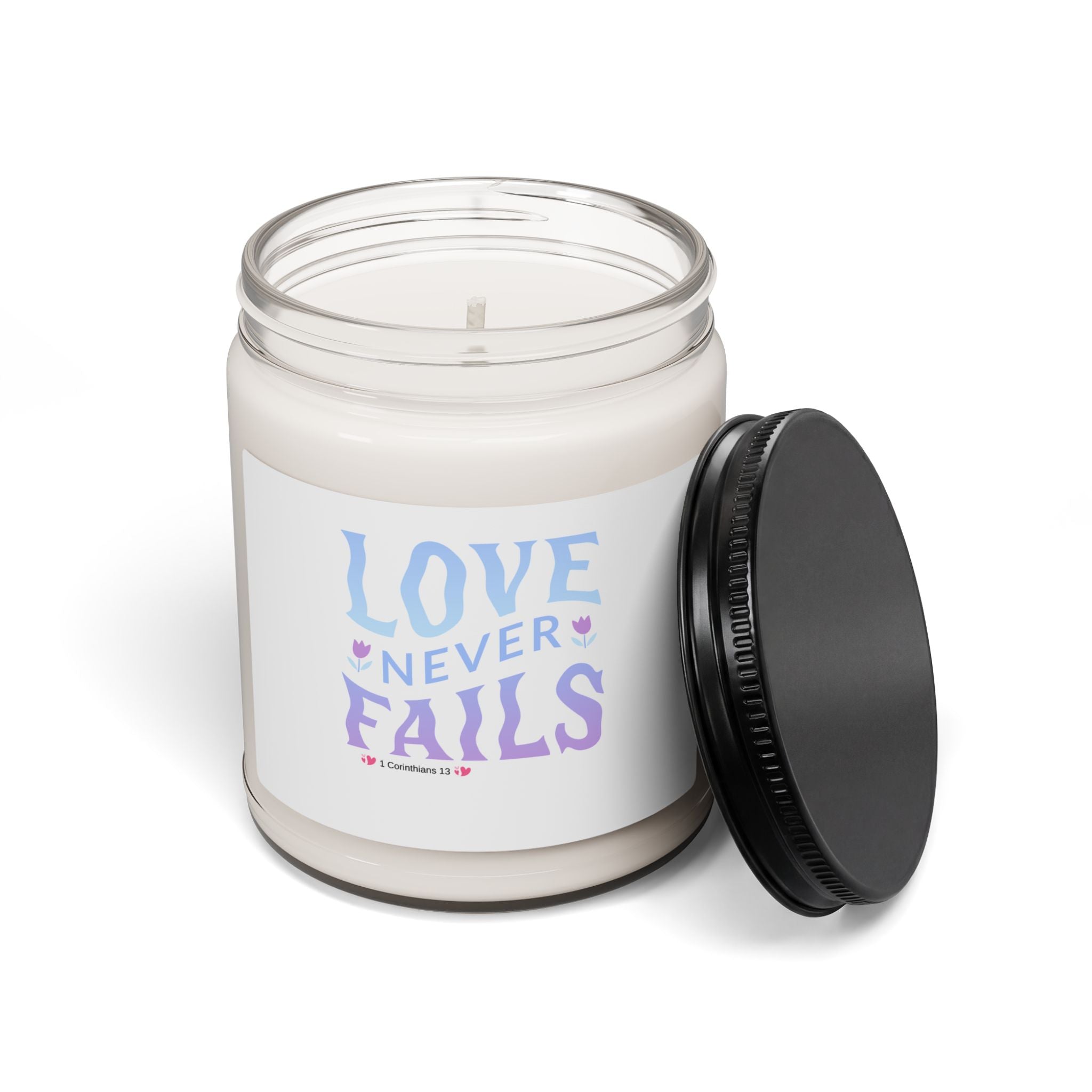 "Love Never Fails" Soy Candle