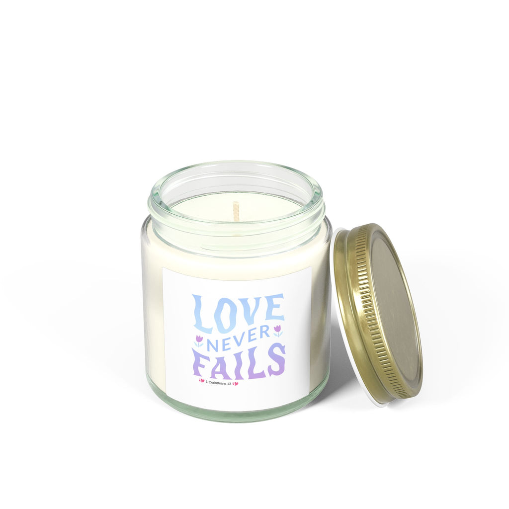 "Love Never Fails" Scented Candle