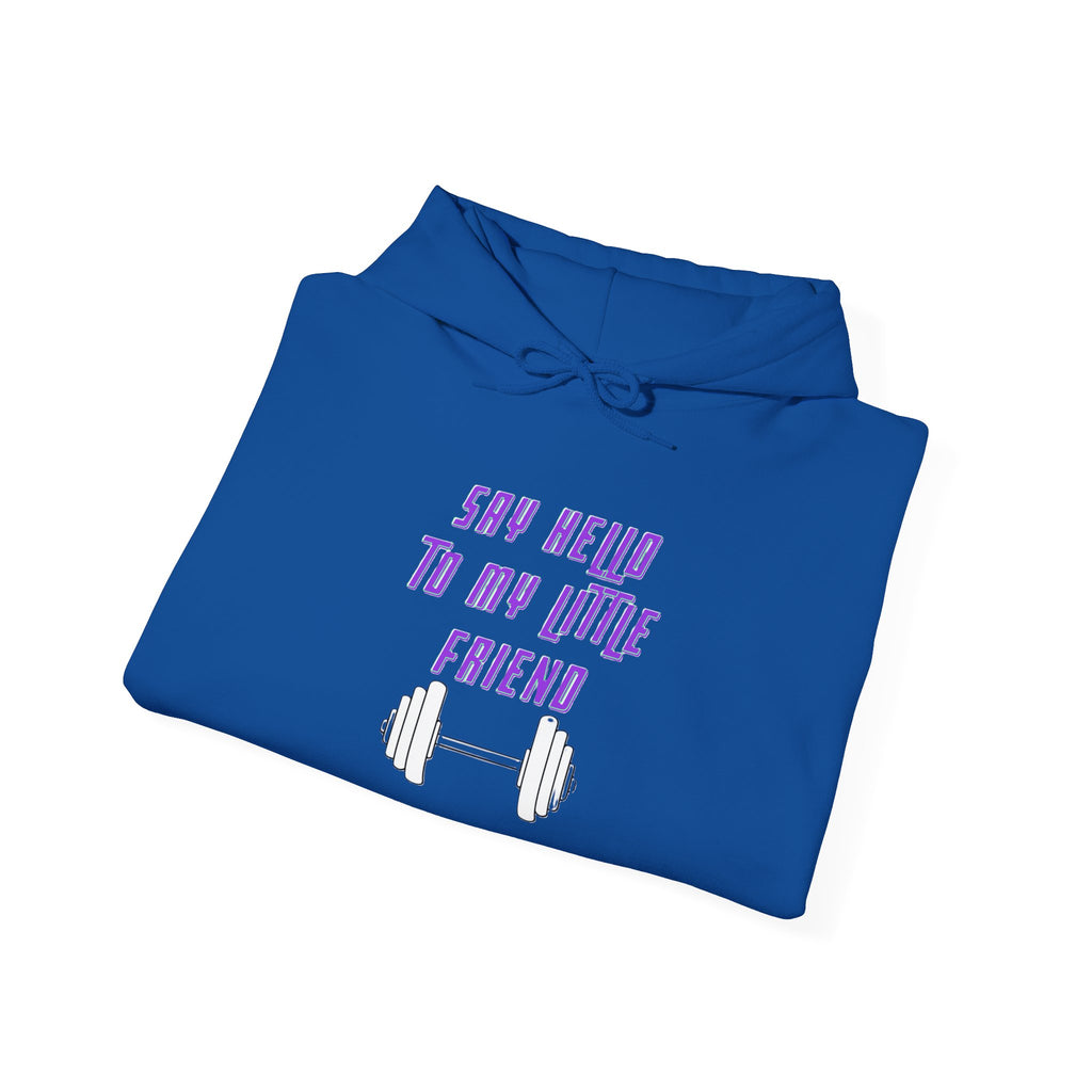 "Say Hello to My Little Friend" Gym Hoodie