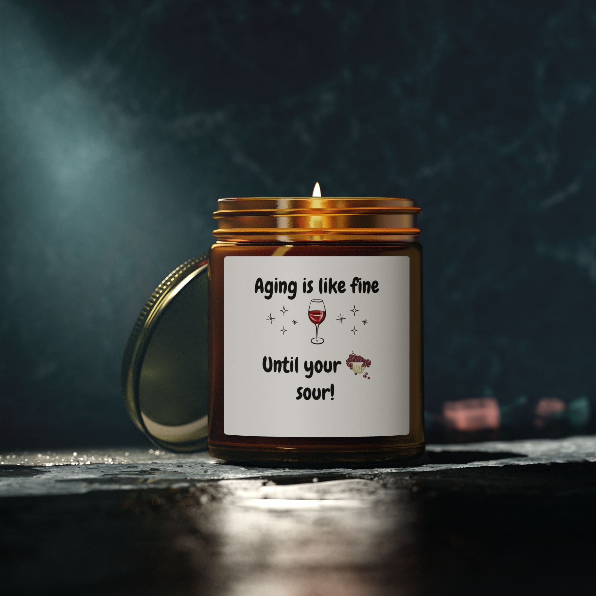 Funny Aging Scented Candle