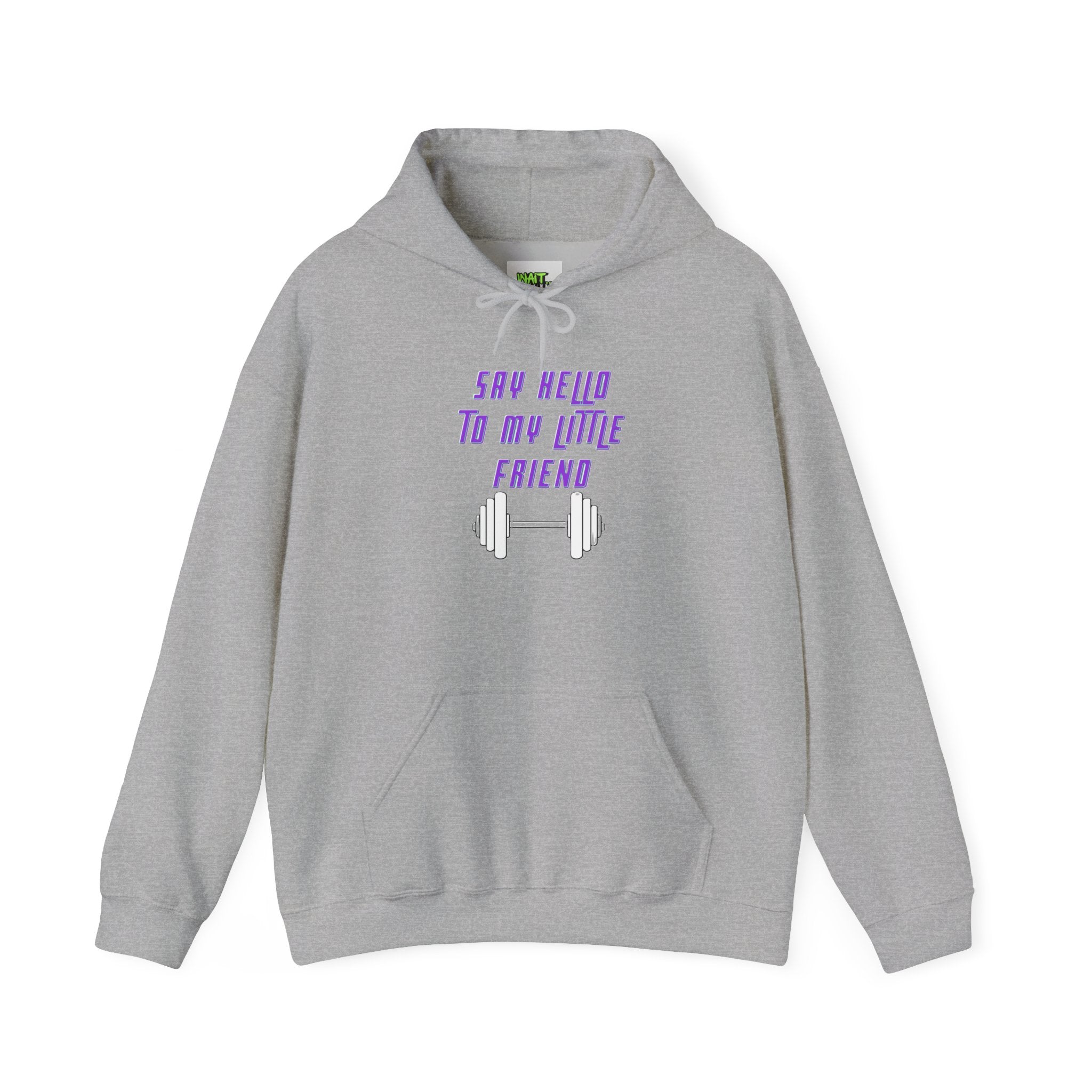 "Say Hello to My Little Friend" Gym Hoodie