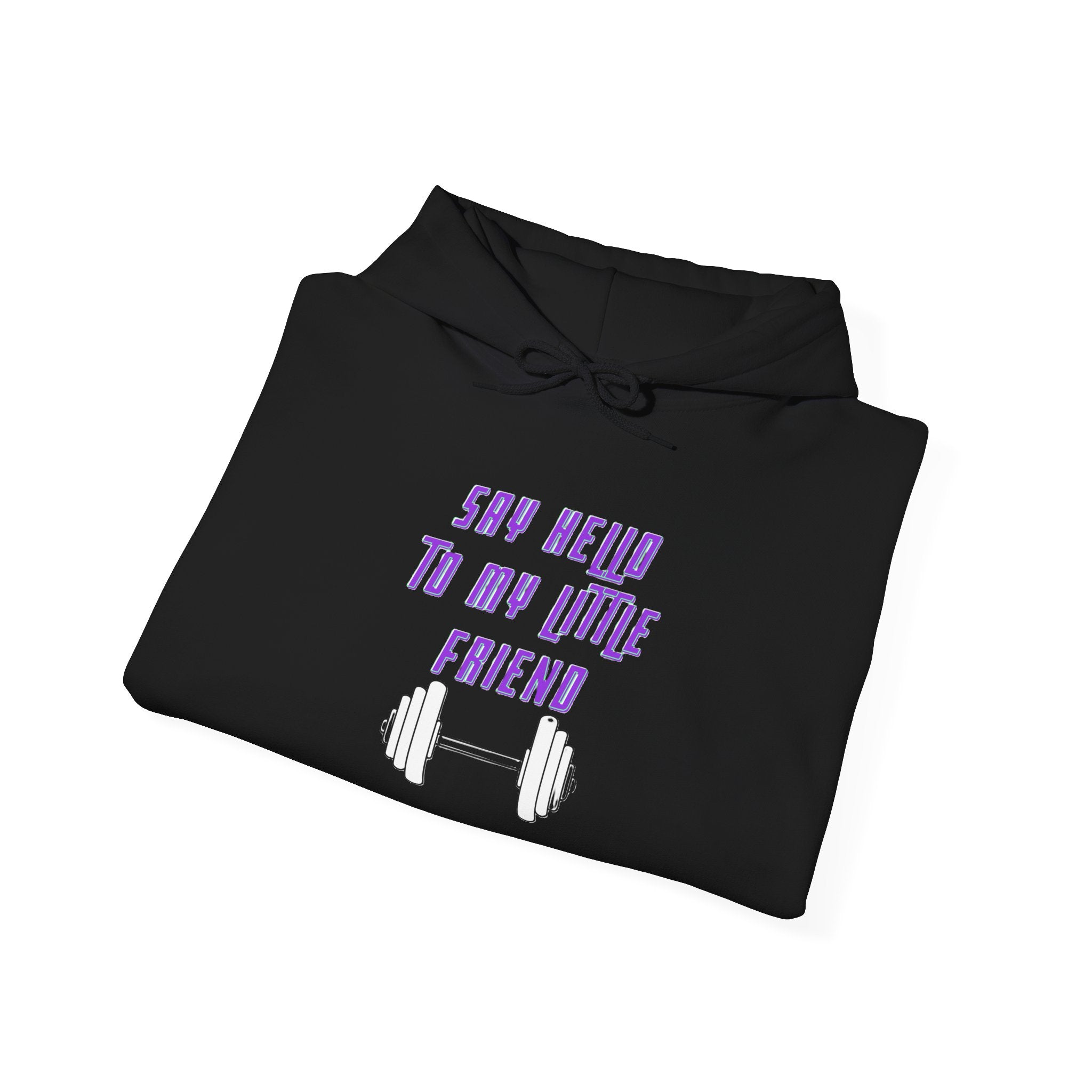"Say Hello to My Little Friend" Gym Hoodie