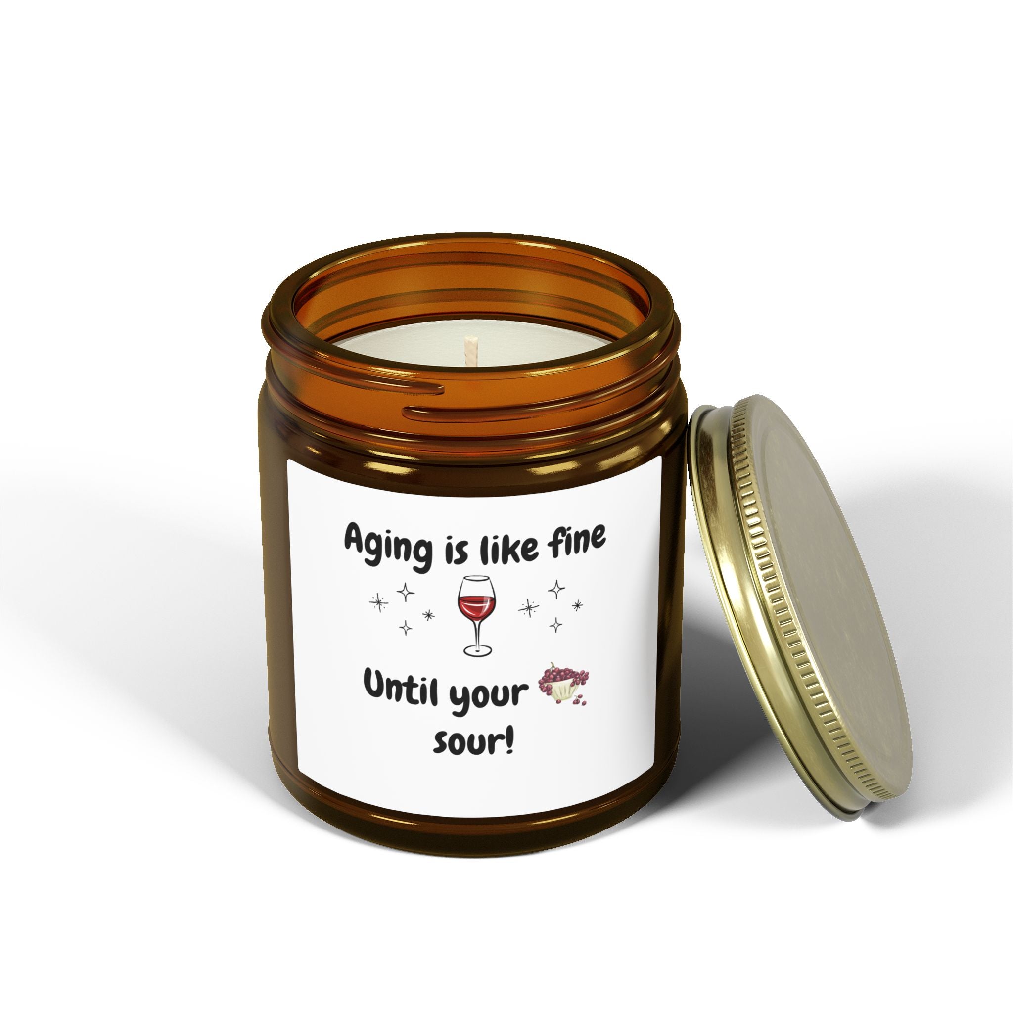 Funny Aging Scented Candle