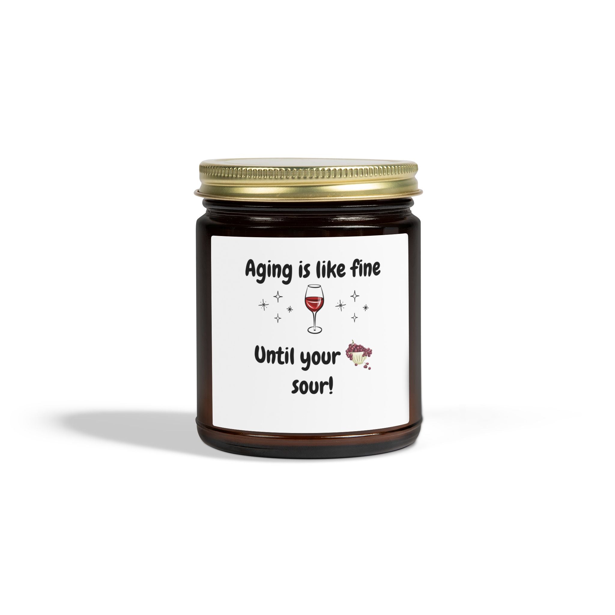 Funny Aging Scented Candle
