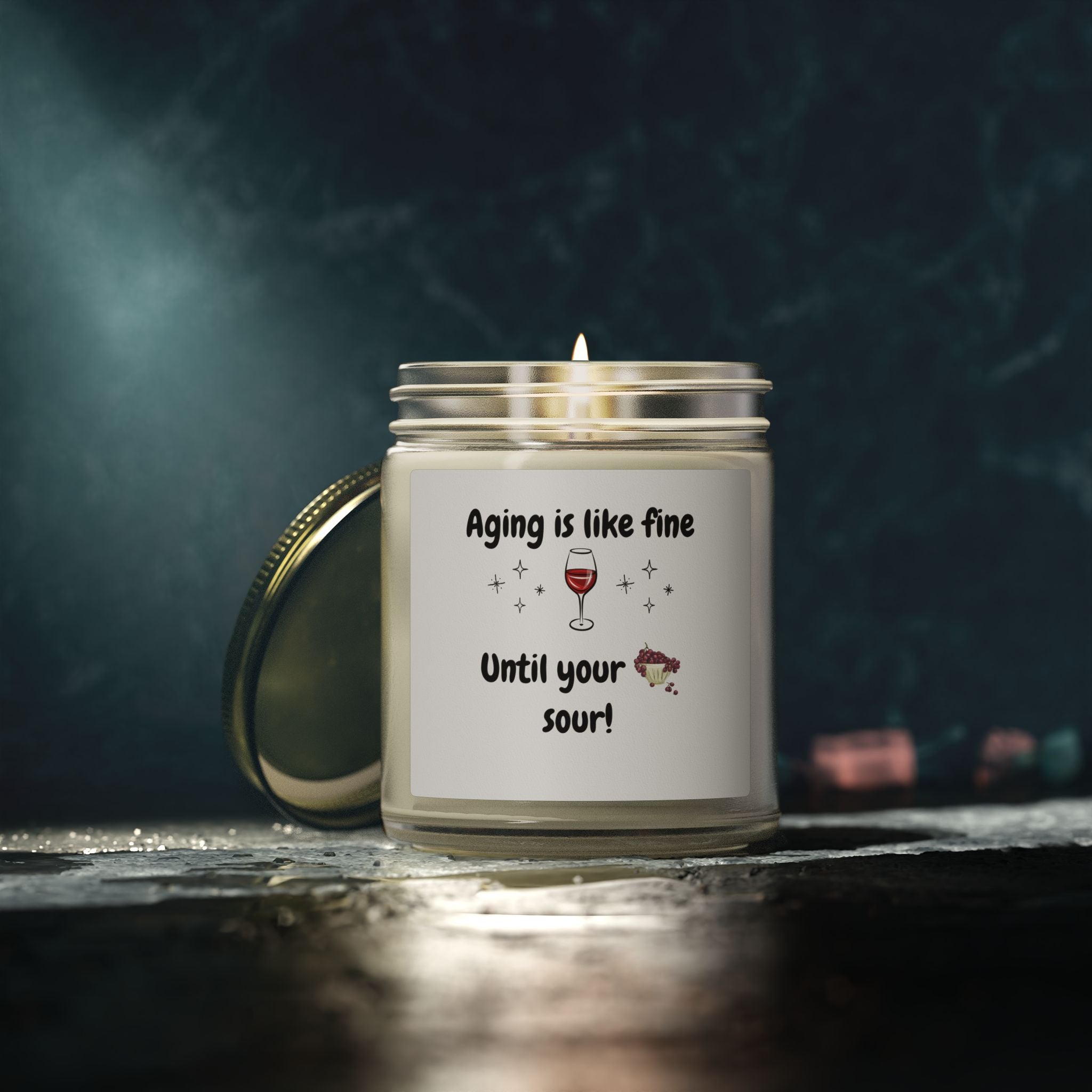 Funny Aging Scented Candle