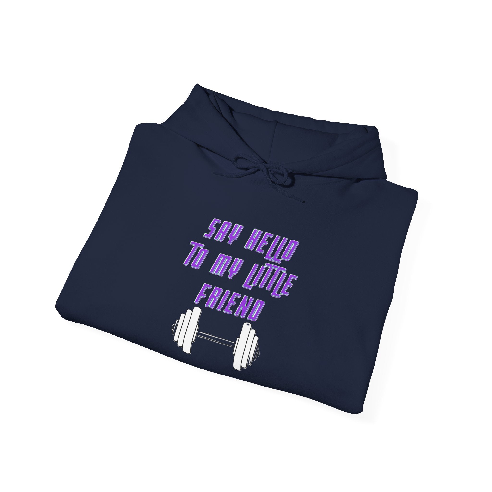 "Say Hello to My Little Friend" Gym Hoodie