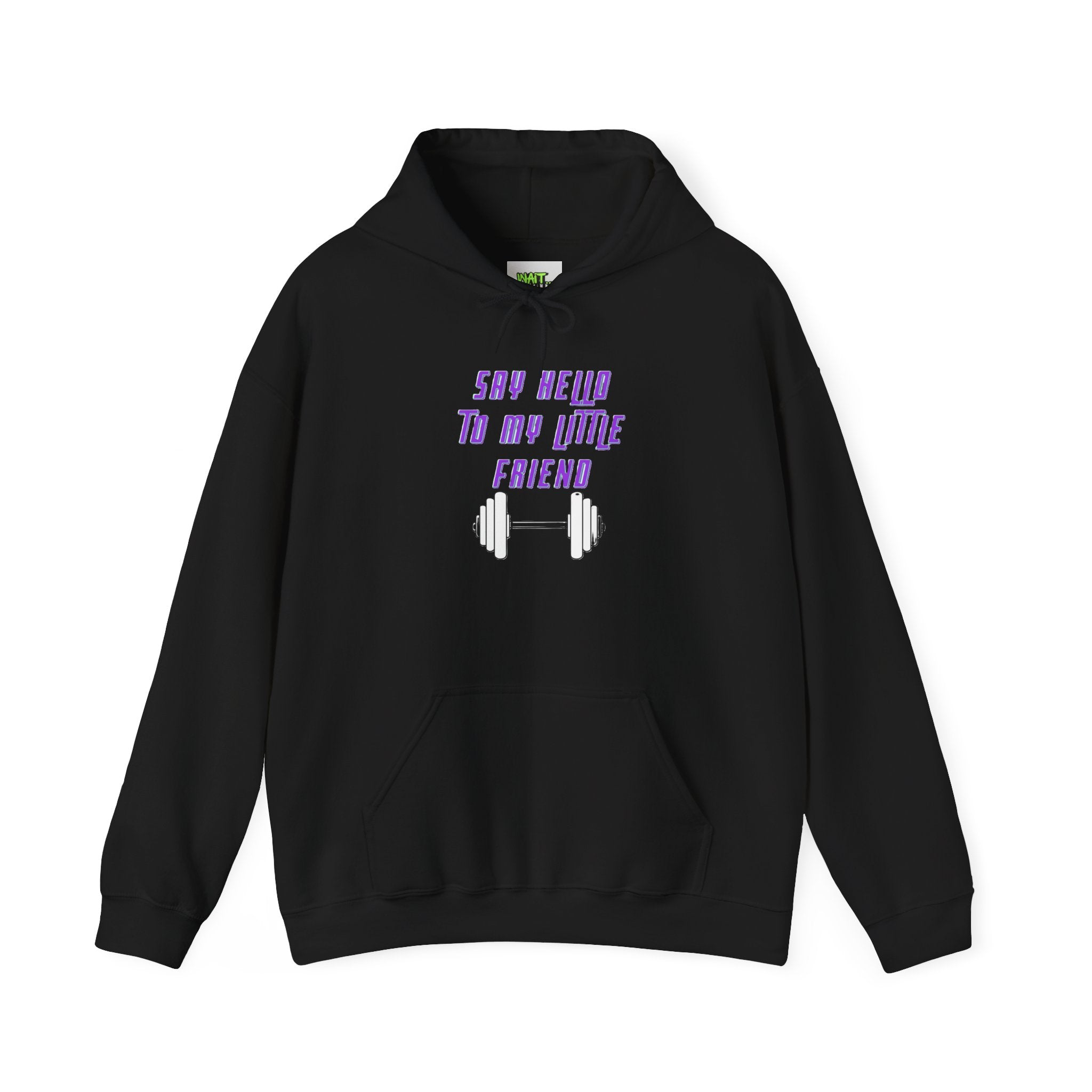 "Say Hello to My Little Friend" Gym Hoodie