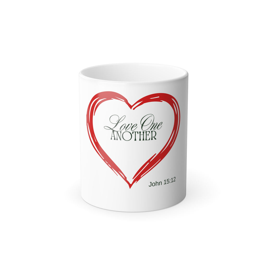 "Love One Another" Color Morphing Mug
