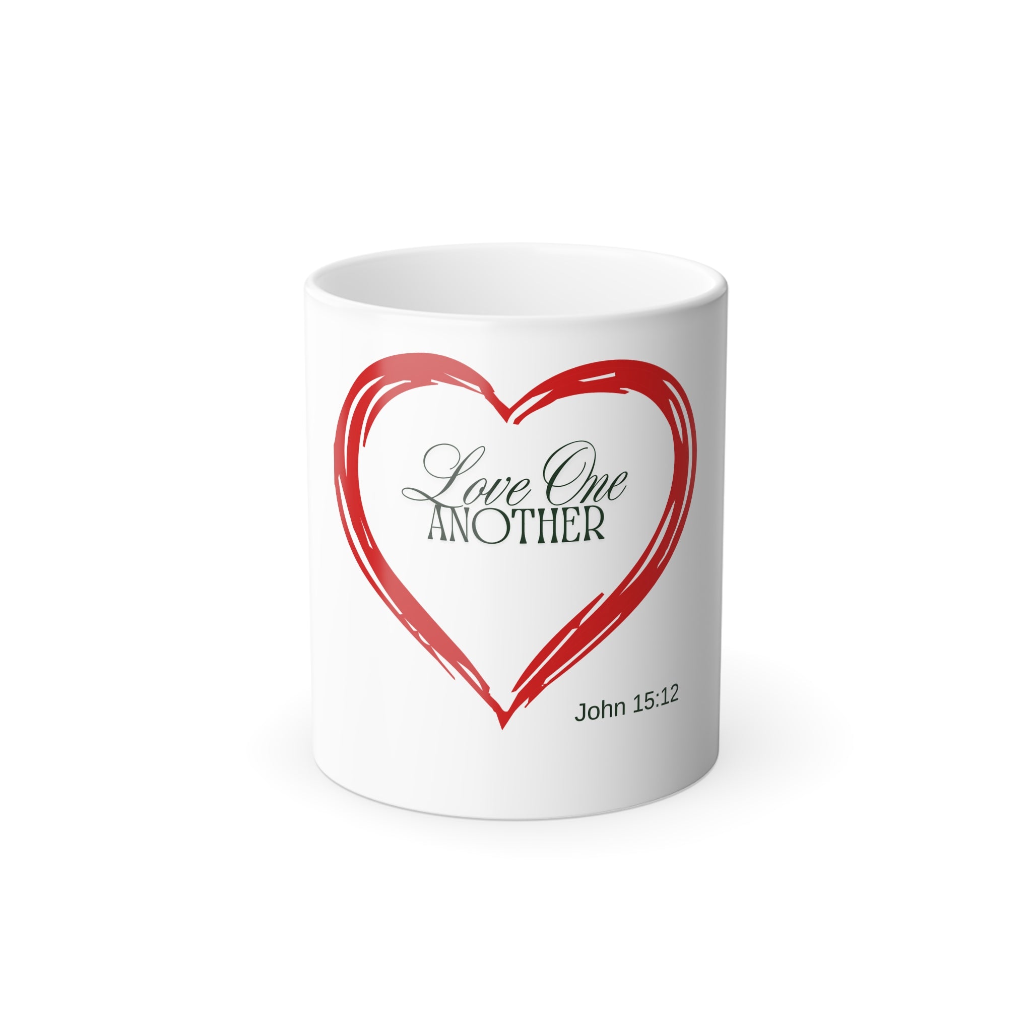 "Love One Another" Color Morphing Mug