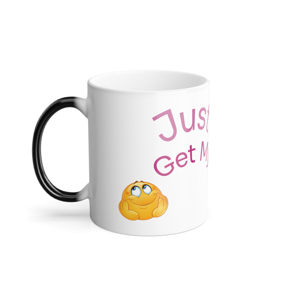 "Get My Cute On" Color Morphing Mug