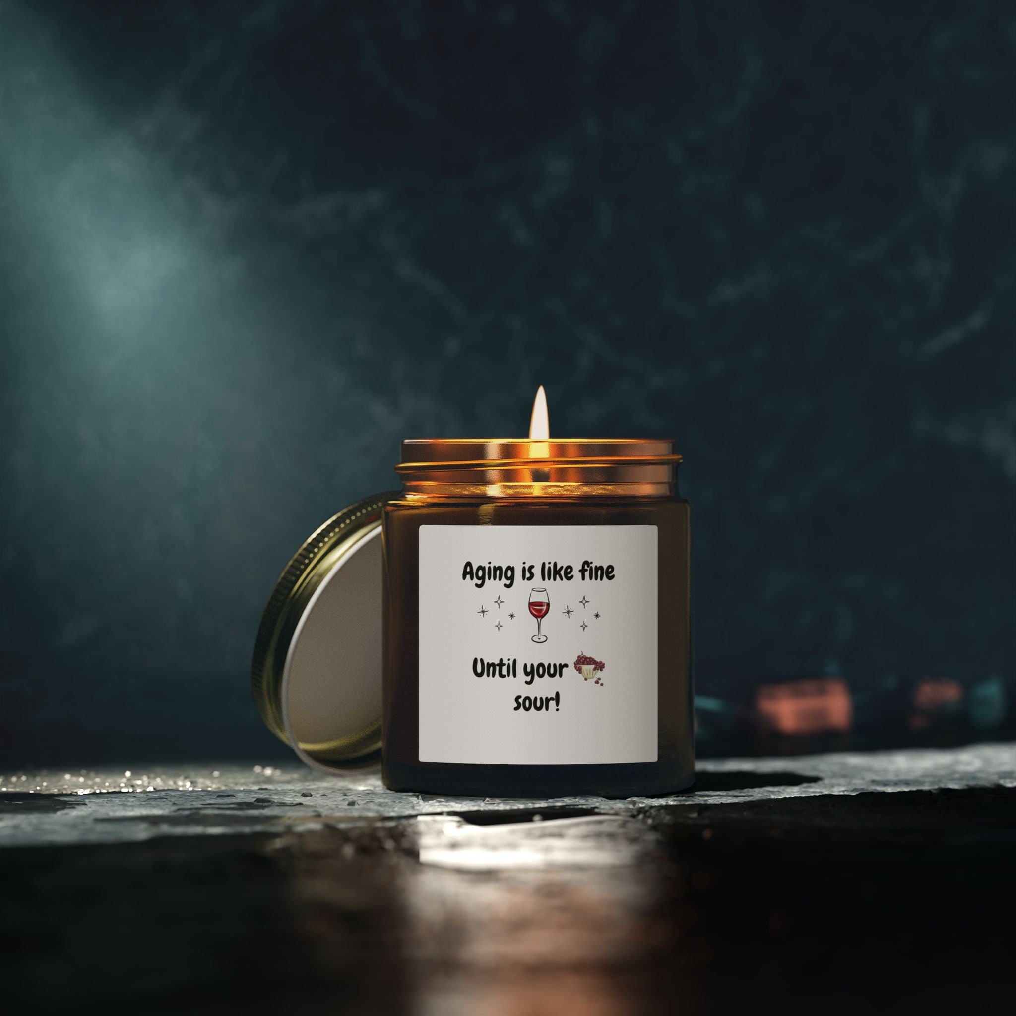 Funny Aging Scented Candle
